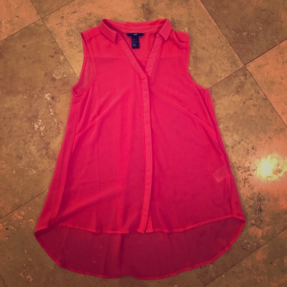 HM buttoned sleeveless blouse - Picture 1 of 1