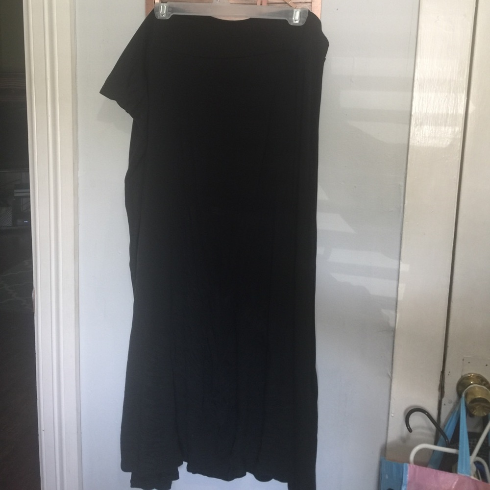 Ava and Viv long black maxi skirt