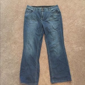 Plus size, long jeans