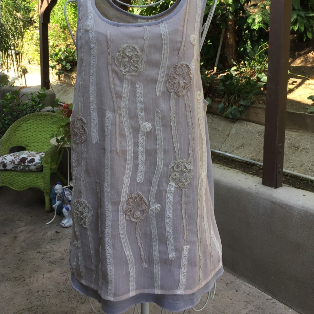 Blouse with front lace short sleeves