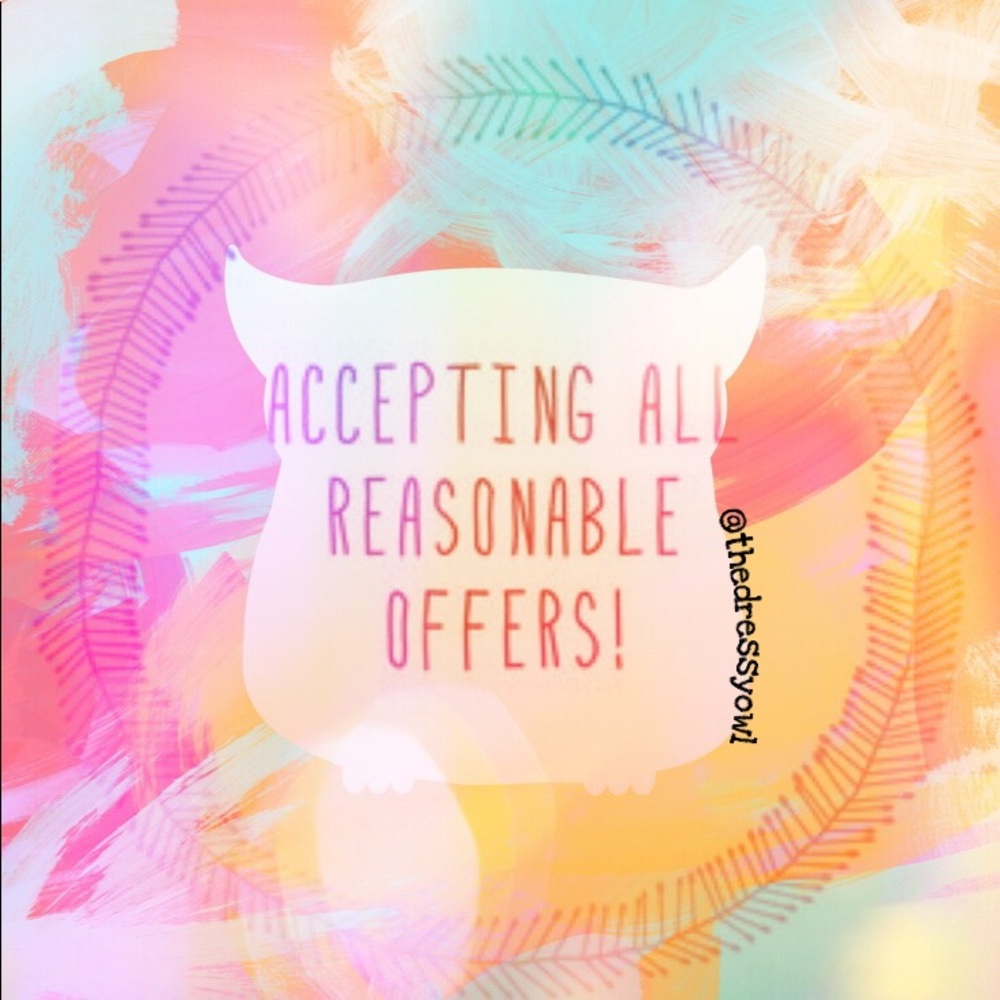 Accepting offers! 🎉😍🛍