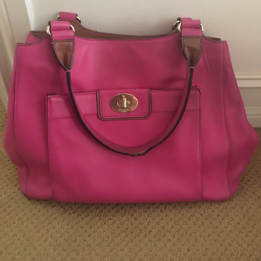 Pink Kate Spade bag
