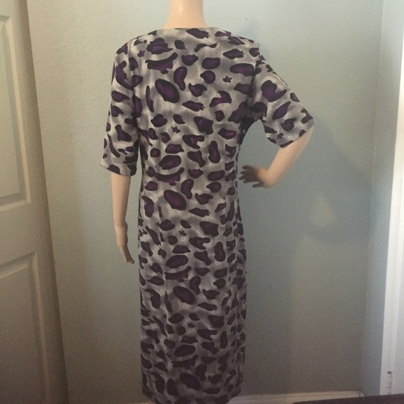 Sweater Dress Elegance by Milano Gray Maxi XL - Picture 4 of 8
