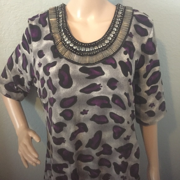 Sweater Dress Elegance by Milano Gray Maxi XL - Picture 8 of 8