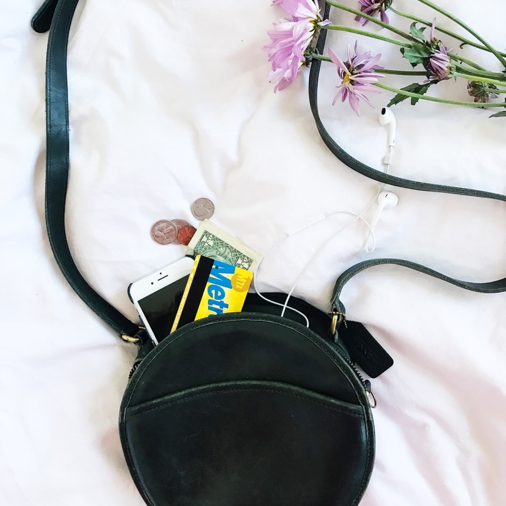 Vintage COACH round bag