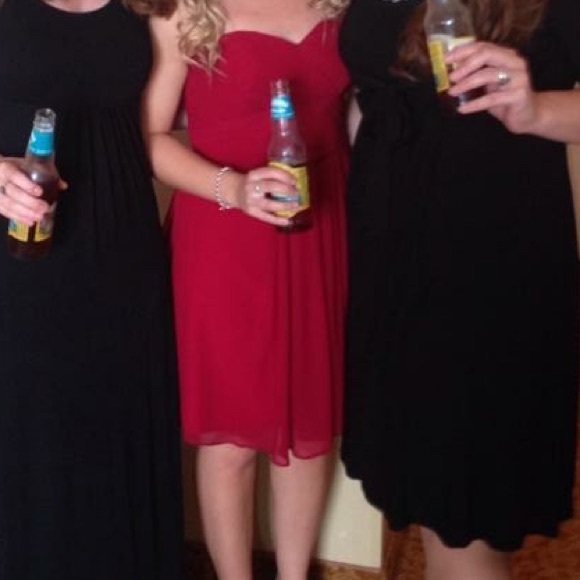 Red, Bill Levkoff, cocktail dress - Picture 7 of 7