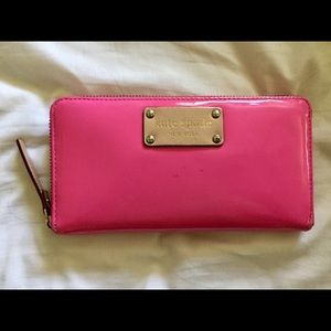 Pink Kate Spade wallet