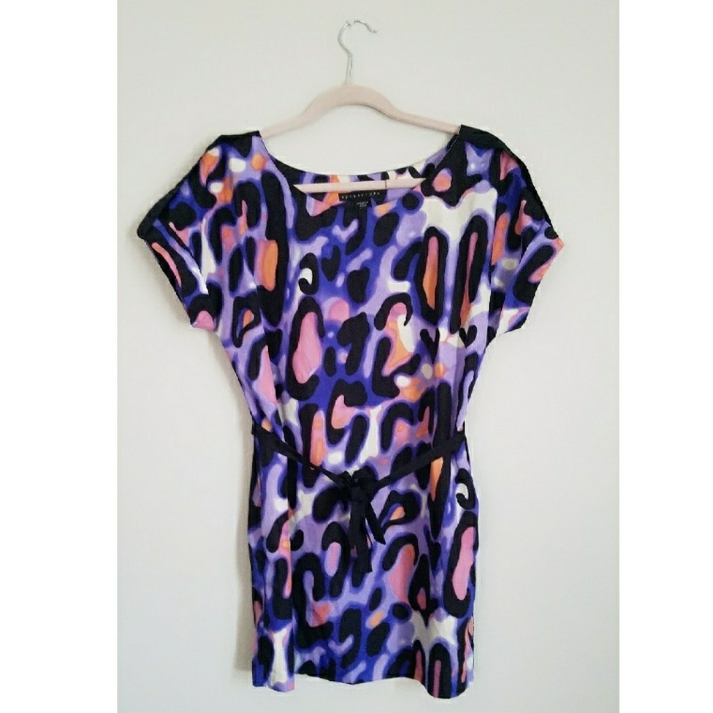 Multi Color Tunic Dress WITH POCKETS!