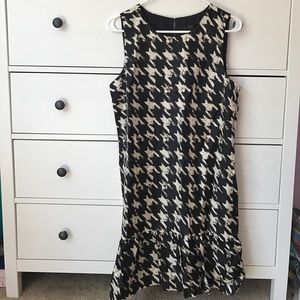 J. Crew patterned dress.