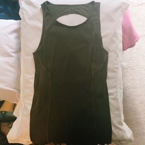 Free People Green Top