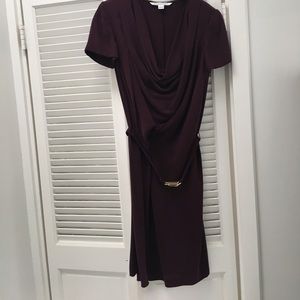 DVF silk dress Size8