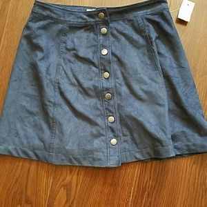 NWT- Tokyo Darling Suede Like Skirt, sz 2