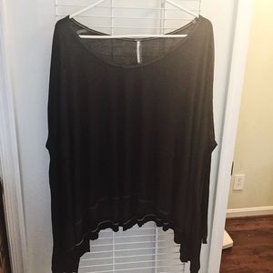 Free People Black Long Sleeve