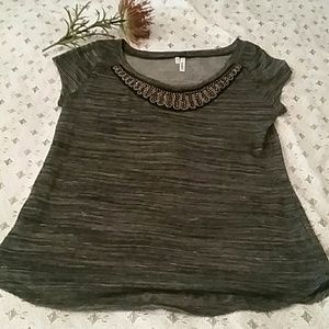 Beautiful Studio Y embellished tee