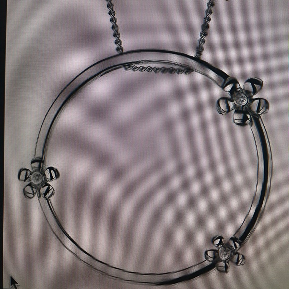 Hot Diamonds Daisy Necklace with Diamonds - Picture 2 of 3