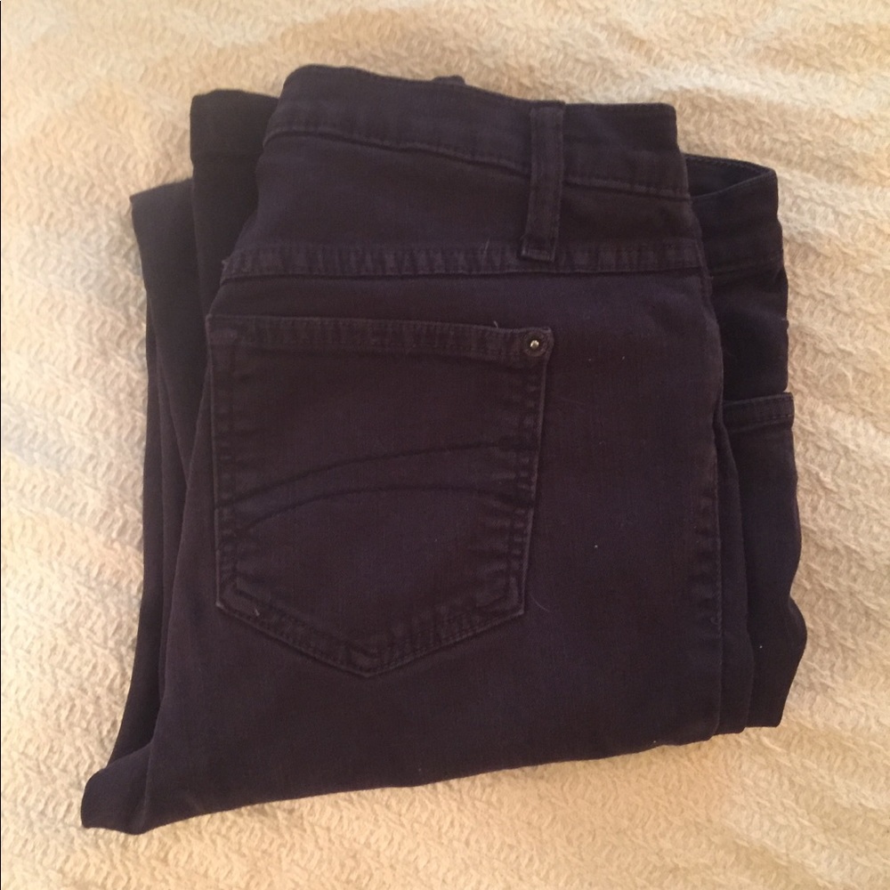 Second Yoga Midrise Skinny Jeans Purple