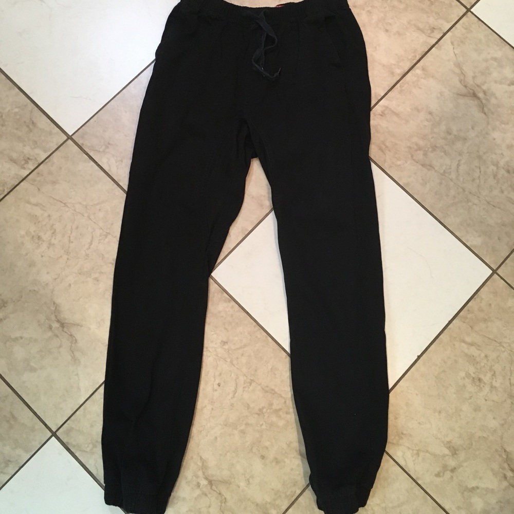 Black WT02 jogger pants