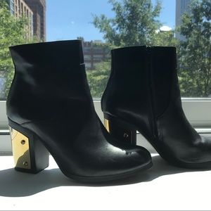 Gold-Plated Shoemint Booties