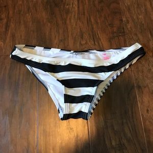 Roxy Striped Bikini Bottoms