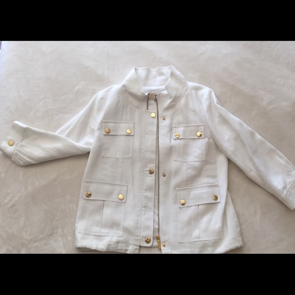 White Michael Kors jacket (NWOT) - Picture 7 of 7