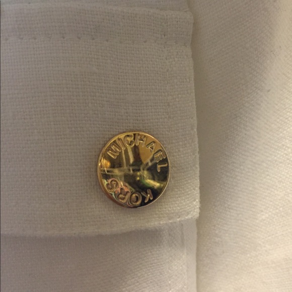 White Michael Kors jacket (NWOT) - Picture 4 of 7