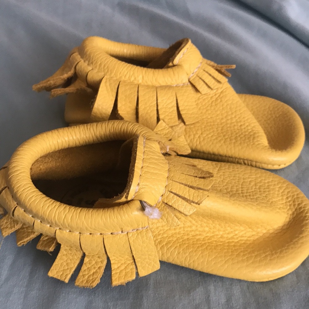 Golden rod freshly picked moccs