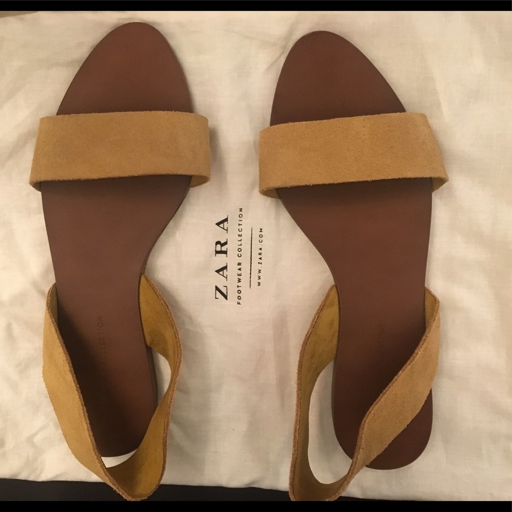 Zara collection sandals