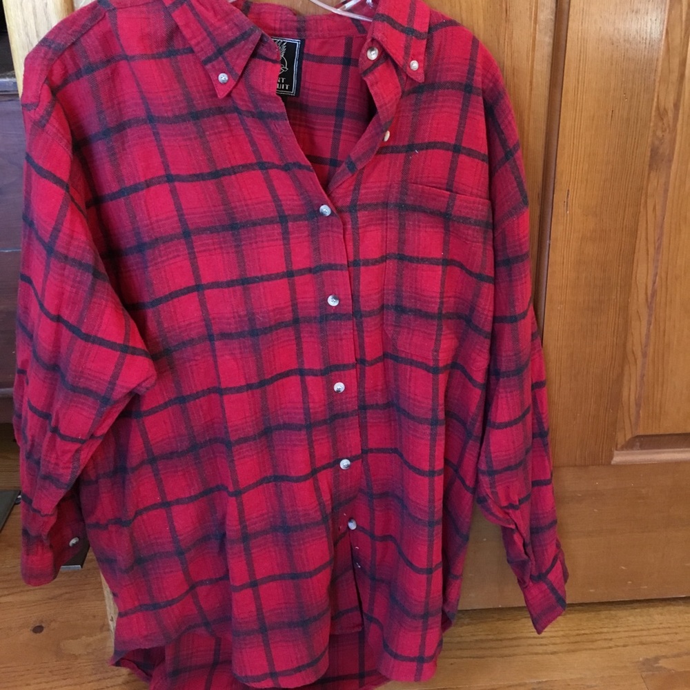 Flannel Shirt not fitted