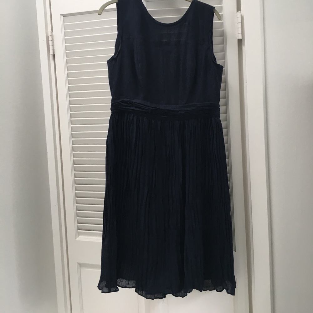 Tory Burch linen/ silk dress size 8