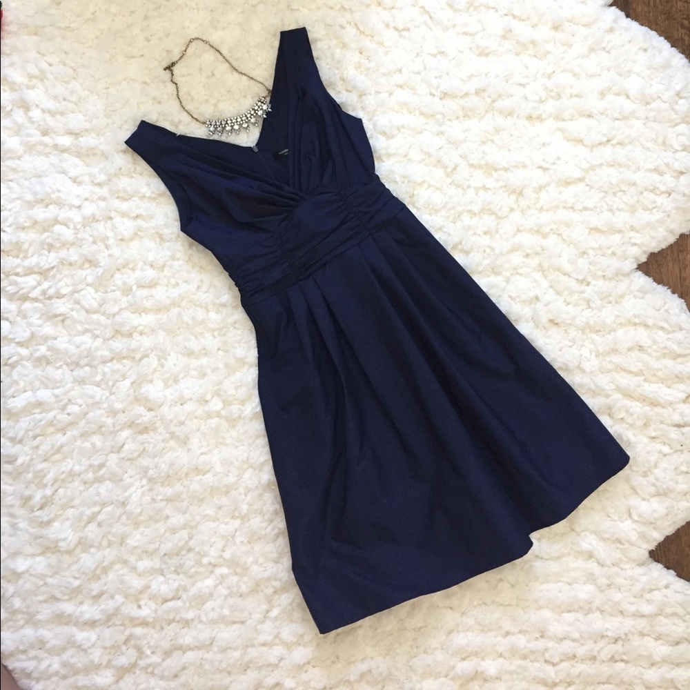 **SOLD**NWT Navy Blue A-Line  dress