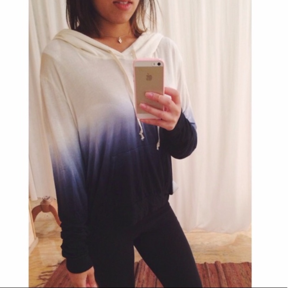 Brandy Melville Ombre Layla Hoodie