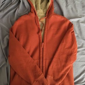 timberland sherpa fleece hoodie