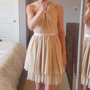 Club Monaco Chiffon Tiered Dress
