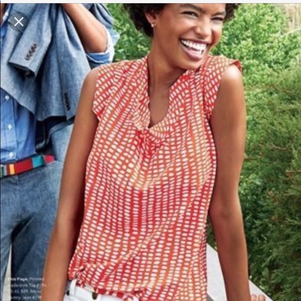 CAbi Printed Madeline top