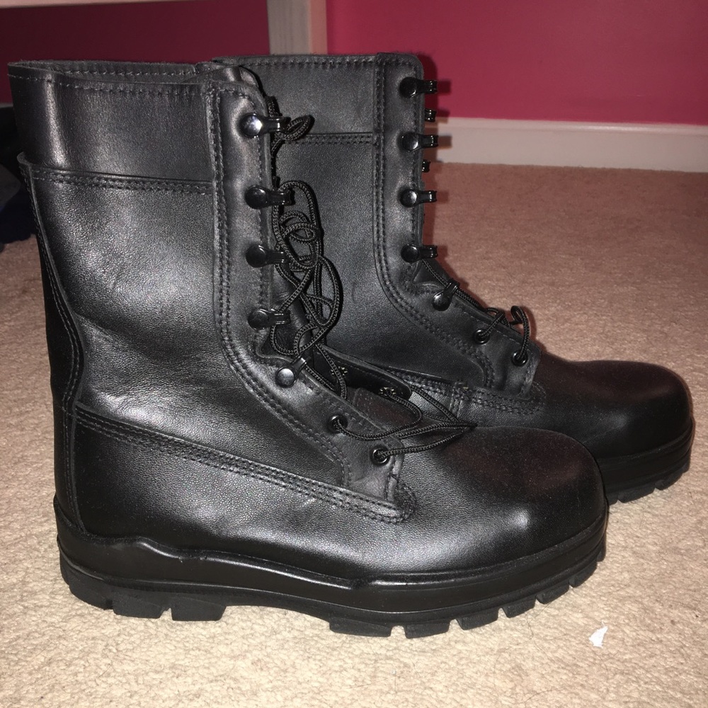 Black boots
