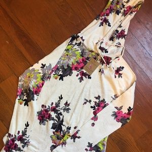 Fitted Floral Hoodie