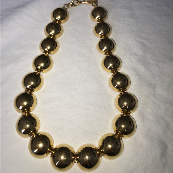 Vintage adjustable Monet gold tone choker - Picture 5 of 6