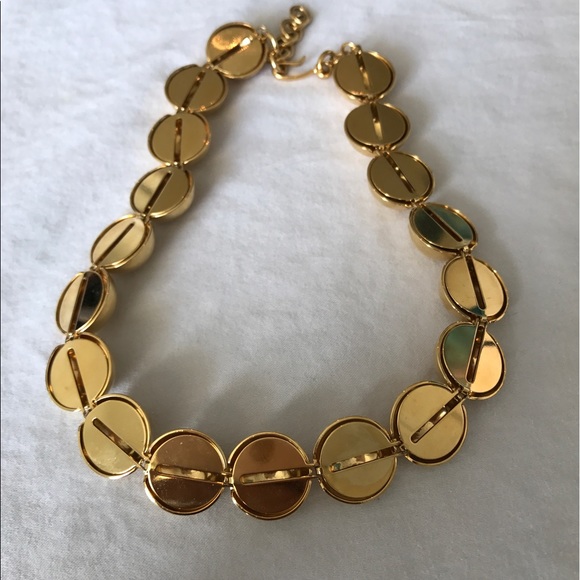 Vintage adjustable Monet gold tone choker - Picture 6 of 6