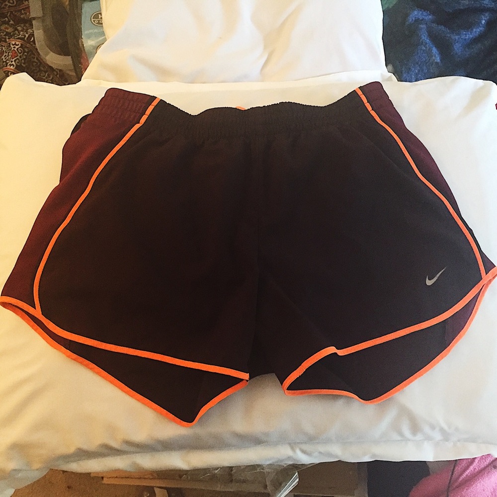 Nike Maroon Running Shorts