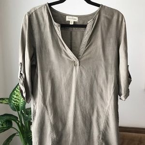 Anthropologie (cloth and stone) tunic shirt dress