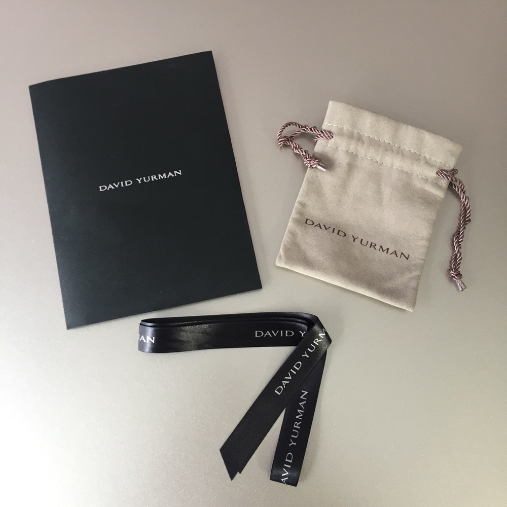 David Yurman Card Pouch & Ribbon