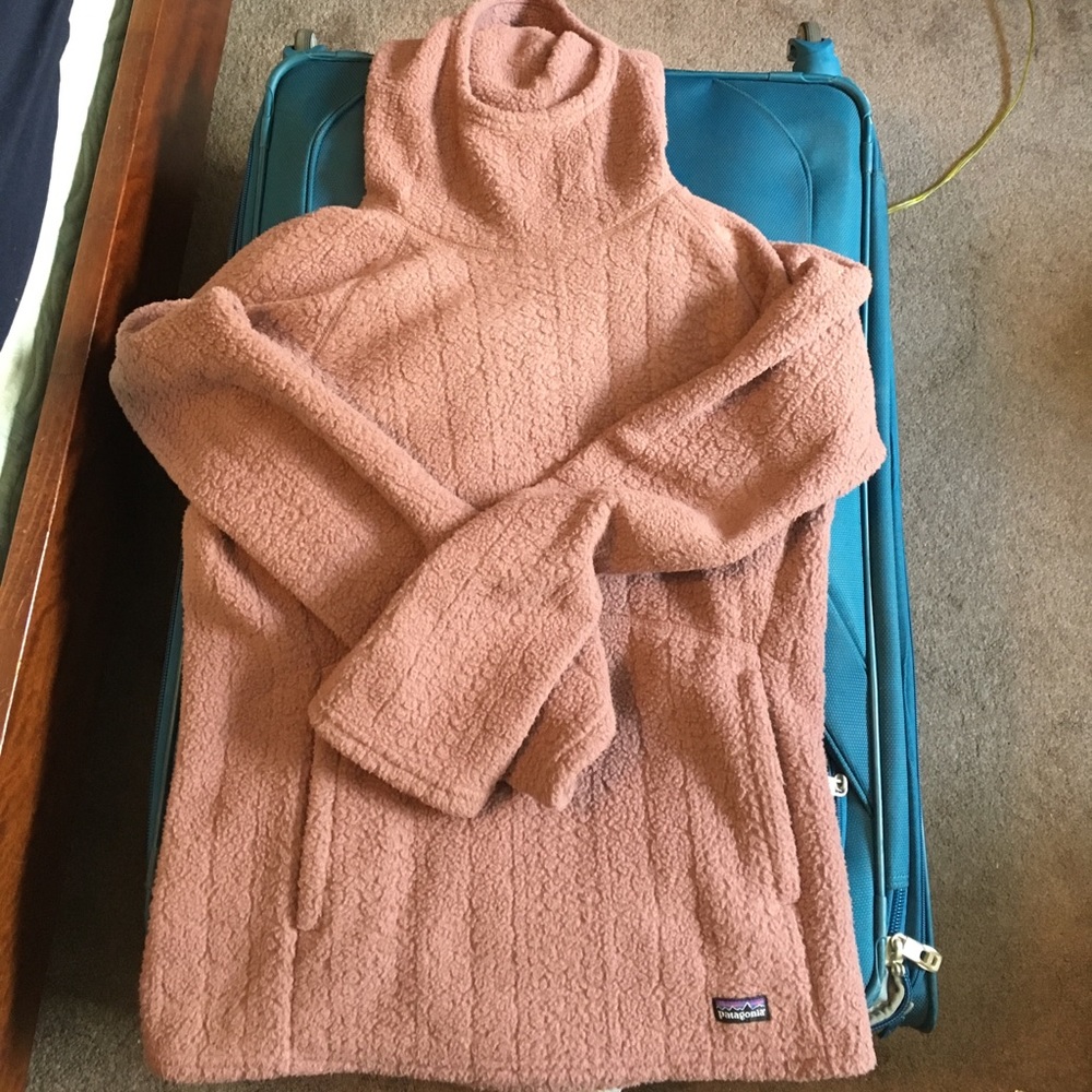 Like new Patagonia pullover with hood