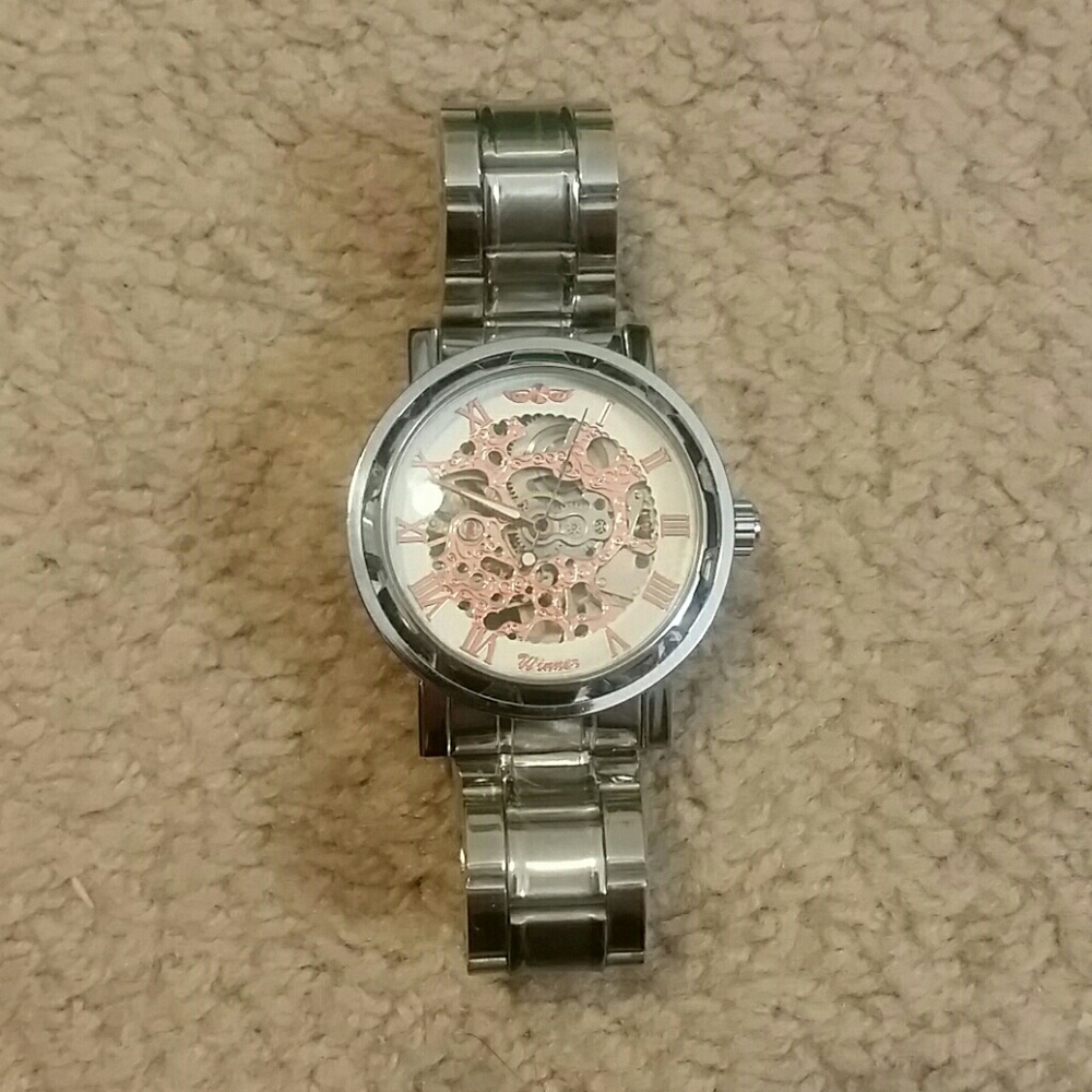 MOVING SALE ! Self winding skeleton watch