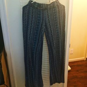 Target Tribal Flared Patterned Pants