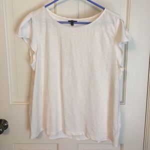 NWOT Talbots dressy tshirt with split back size L