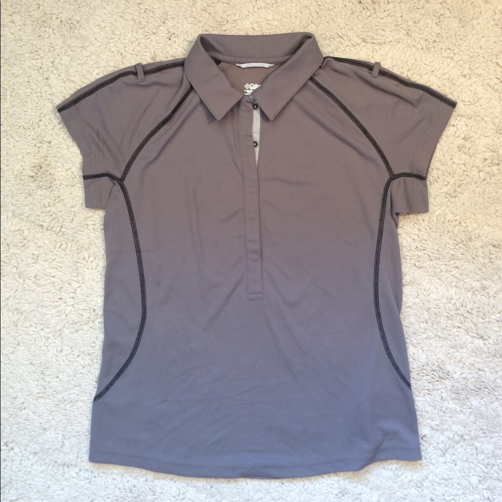 Columbia Titanium omni-shade collared shirt