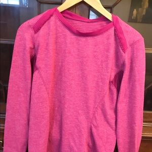 Lululemon Pink Thermal Pullover