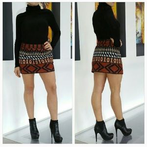 Vena Cava embroidered mini skirt. NWT size 6.