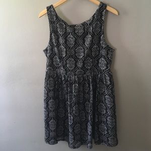 Paisley pattern dress