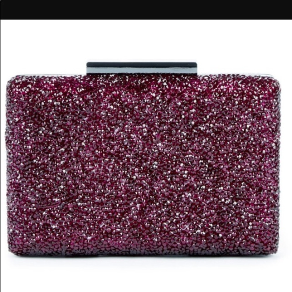 Sole Society Crystal Adorned Evening Clutch